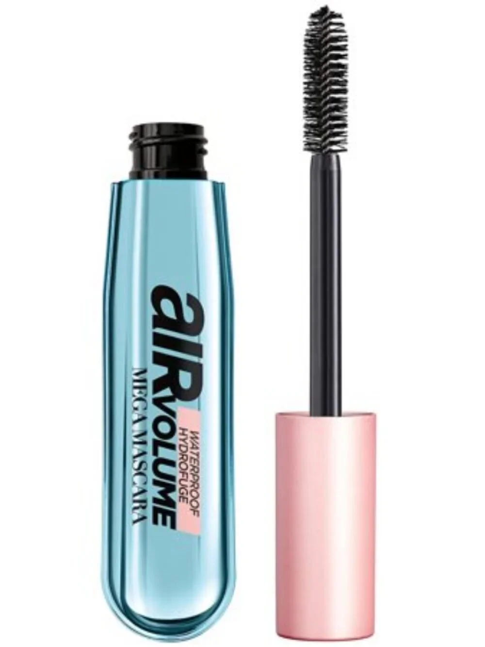 LOreal Paris Air Volume Mega Mascara Lightweight Washable WATERPROOF Black